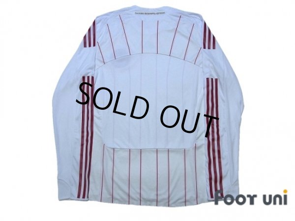 Photo2: Denmark 2008 Away Authentic Long Sleeve Shirt (2)