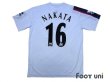 Photo2: Bolton Wanderers 2005-2007 Home Shirt #16 Nakata BARCLAYS PREMIER LEAGUE Patch/Badge (2)