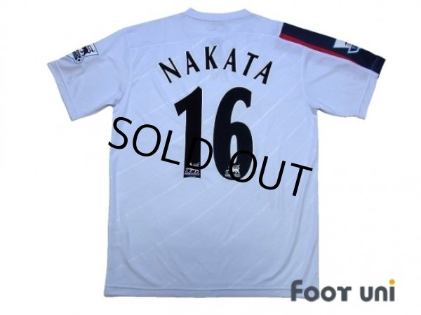 Photo2: Bolton Wanderers 2005-2007 Home Shirt #16 Nakata BARCLAYS PREMIER LEAGUE Patch/Badge (2)