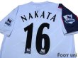 Photo4: Bolton Wanderers 2005-2007 Home Shirt #16 Nakata BARCLAYS PREMIER LEAGUE Patch/Badge (4)