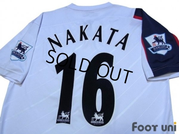 Photo4: Bolton Wanderers 2005-2007 Home Shirt #16 Nakata BARCLAYS PREMIER LEAGUE Patch/Badge (4)