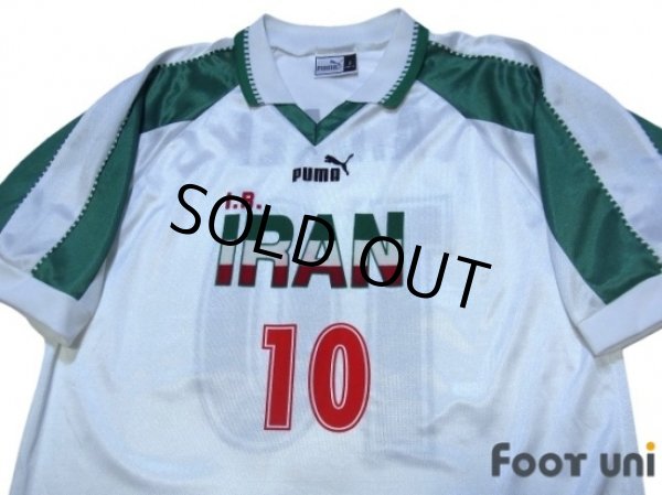 Photo3: Iran 1998 Home Shirt #10 Ali Daei (3)