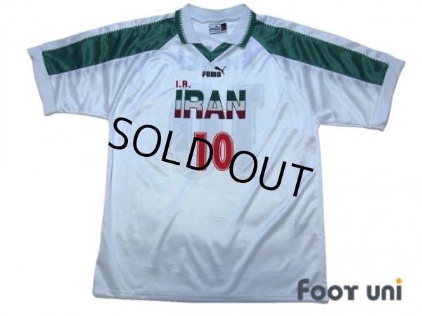 Photo1: Iran 1998 Home Shirt #10 Ali Daei (1)