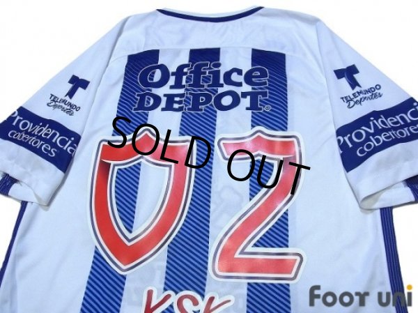 Photo4: CF Pachuca 2017-2018 Home Shirt #02 Ksk w/tags (4)