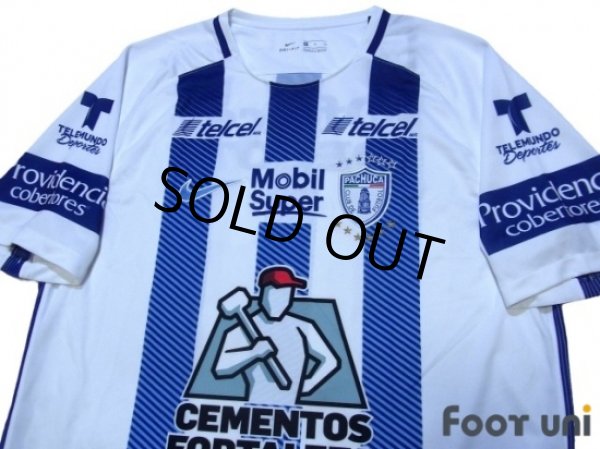 Photo3: CF Pachuca 2017-2018 Home Shirt #02 Ksk w/tags (3)