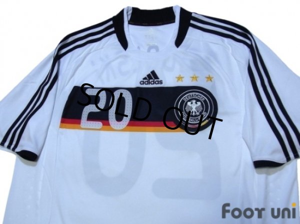 Photo3: Germany Euro 2008 Home Shirt #20 Podolski w/tags (3)