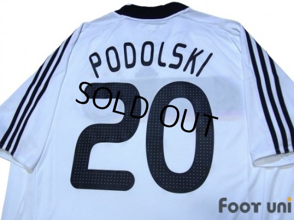 Photo4: Germany Euro 2008 Home Shirt #20 Podolski w/tags (4)