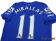 Photo4: Everton 2015-2016 Home Shirt #11 Mirallas BARCLAYS PREMIER LEAGUE Patch/Badge (4)