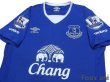 Photo3: Everton 2015-2016 Home Shirt #11 Mirallas BARCLAYS PREMIER LEAGUE Patch/Badge (3)