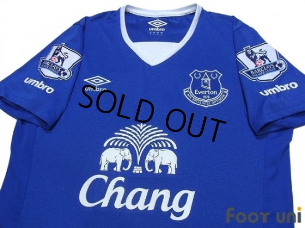 Photo3: Everton 2015-2016 Home Shirt #11 Mirallas BARCLAYS PREMIER LEAGUE Patch/Badge (3)