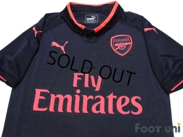 Photo3: Arsenal 2017-2018 3RD Shirt #11 Ozil (3)