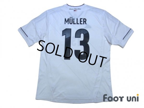 Photo2: Germany Euro 2012 Home Shirt #13 Muller (2)