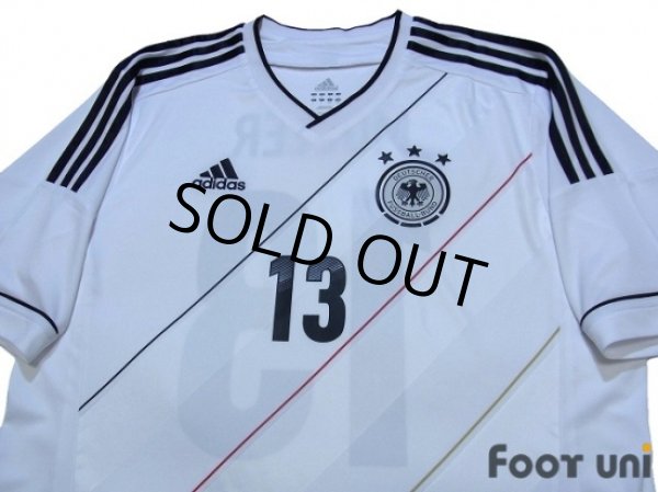 Photo3: Germany Euro 2012 Home Shirt #13 Muller (3)
