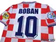 Photo4: Croatia 1996 Home Shirt #10 Boban UEFA Euro 1996 Patch/Badge UEFA Fair Play Patch/Badge (4)