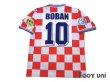 Photo2: Croatia 1996 Home Shirt #10 Boban UEFA Euro 1996 Patch/Badge UEFA Fair Play Patch/Badge (2)