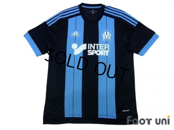 Photo1: Olympique Marseille 2015-2016 Away Shirt (1)