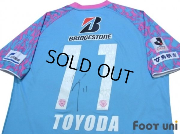 Photo4: Sagan Tosu 2013 Home Shirt #11 Toyoda (4)