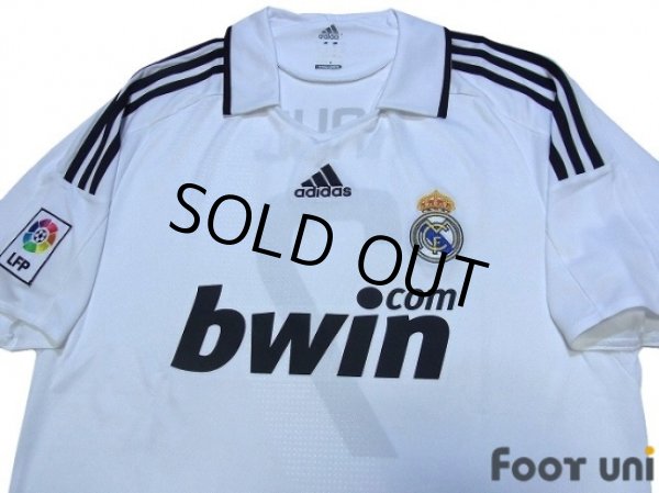 Photo3: Real Madrid 2008-2009 Home Shirt #7 Raul LFP Patch/Badge w/tags (3)
