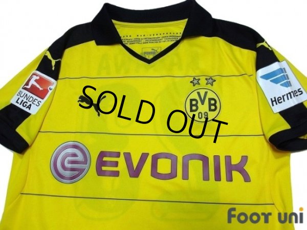 Photo3: Borussia Dortmund 2015-2016 Home Shirt #23 Kagawa Bundesliga Patch/Badge (3)
