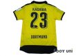 Photo2: Borussia Dortmund 2015-2016 Home Shirt #23 Kagawa Bundesliga Patch/Badge (2)