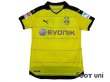 Photo1: Borussia Dortmund 2015-2016 Home Shirt #23 Kagawa Bundesliga Patch/Badge (1)