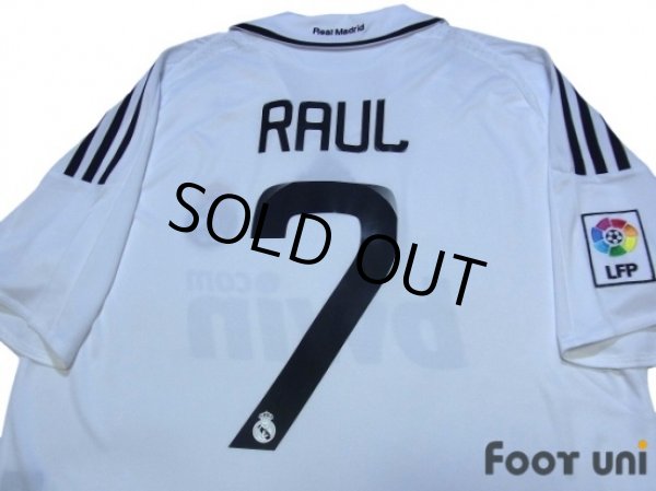 Photo4: Real Madrid 2008-2009 Home Shirt #7 Raul LFP Patch/Badge w/tags (4)