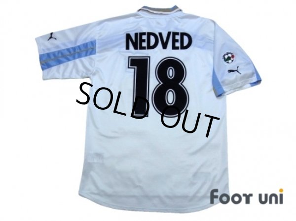 Photo2: Lazio 2000-2001 Centenario #18 Nedved Lega Calcio Patch/Badge (2)