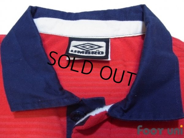 Photo5: England 2000 Away Shrit #10 Owen UEFA Euro 2000 Patch/Badge UEFA Fair Play Patch/Badge (5)