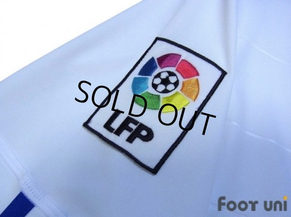 Photo7: Real Madrid 2010-2011 Home Shirt #7 Ronaldo LFP Patch/Badge (7)