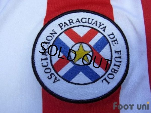 Photo5: Paraguay 2007-2008 Home Shirt (5)