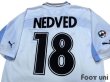 Photo4: Lazio 2000-2001 Centenario #18 Nedved Lega Calcio Patch/Badge (4)