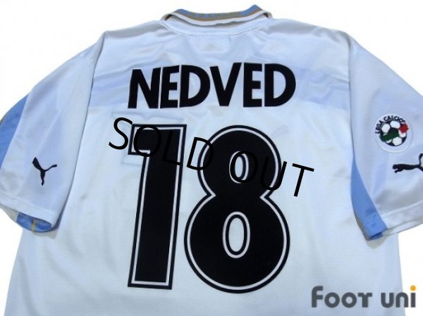 Photo4: Lazio 2000-2001 Centenario #18 Nedved Lega Calcio Patch/Badge (4)