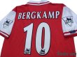 Photo4: Arsenal 1996-1998 Home Shirt #10 Bergkamp The F.A. Premier League Patch/Badge (4)