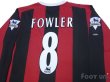 Photo4: Manchester City 2003-2005 Away Long Sleeve Shirt #8 Fowler Barclaycard Premiership Patch/Badge (4)