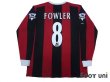 Photo2: Manchester City 2003-2005 Away Long Sleeve Shirt #8 Fowler Barclaycard Premiership Patch/Badge (2)