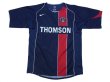 Photo1: Paris Saint Germain 2004-2005 Home Shirt (1)