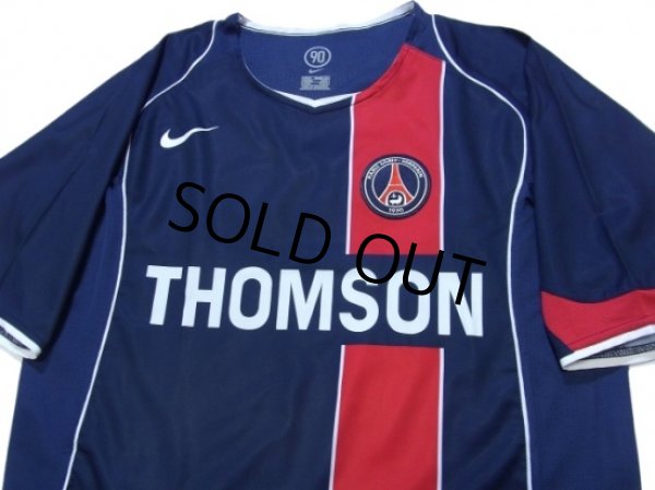 Photo3: Paris Saint Germain 2004-2005 Home Shirt (3)