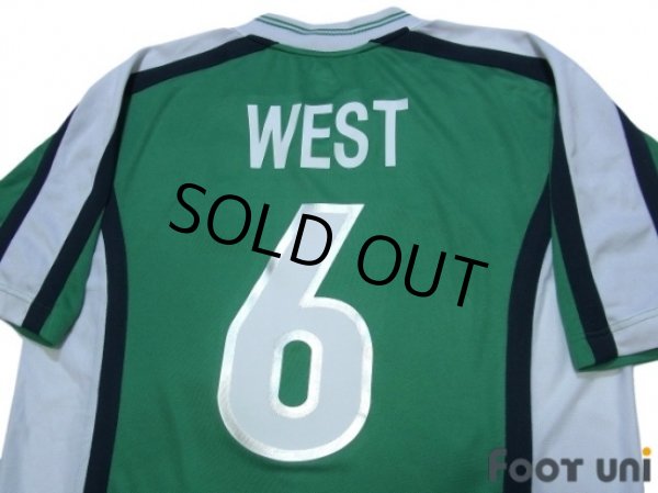 Photo4: Nigeria 1998 Home Shirt #6 West (4)