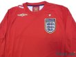 Photo3: England 2006 Away Long sleeve Shirt (3)