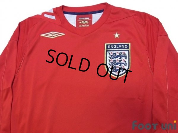 Photo3: England 2006 Away Long sleeve Shirt (3)