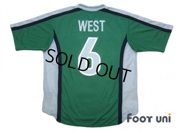 Photo2: Nigeria 1998 Home Shirt #6 West (2)