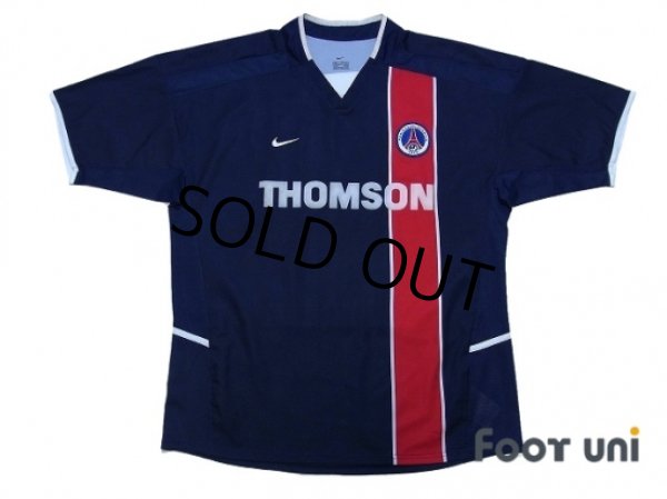 Photo1: Paris Saint Germain 2002-2003 Home Shirt (1)