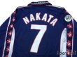 Photo4: Perugia 1999-2000 3RD Long Sleeve Shirt #7 Nakata Lega Calcio Patch/Badge (4)