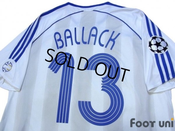 Photo4: Chelsea 2006-2007 Away Shirt #13 Ballack Champions League Patch/Badge (4)