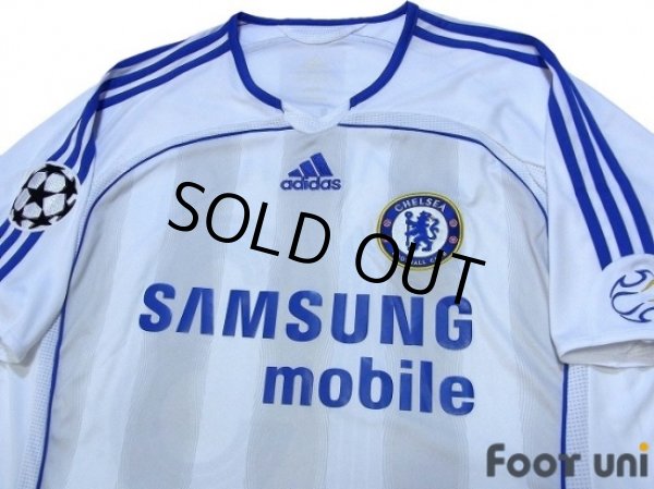 Photo3: Chelsea 2006-2007 Away Shirt #13 Ballack Champions League Patch/Badge (3)
