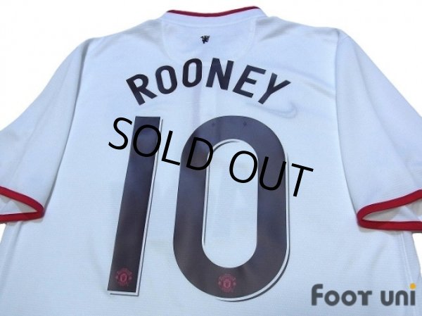 Photo4: Manchester United 2012-2013 Away Shirt #10 Rooney (4)