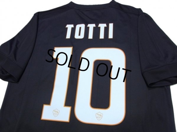 Photo4: AS Roma 2014-2015 3rd Shirt #10 Totti (4)