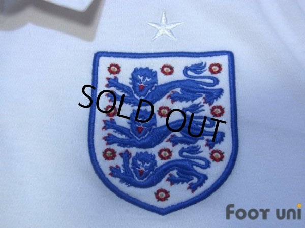 Photo5: England 2010 Home Shirt #10 Rooney South Africa FIFA World Cup 2010 Patch/Badge (5)