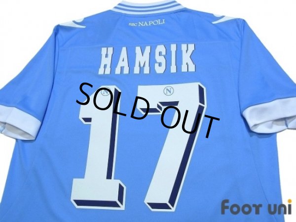 Photo4: Napoli 2012-2013 Home Shirt #17 Hamsik Coppa Italia Patch/Badge (4)