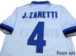 Photo4: Inter Milan 2013-2014 Away Shirt #4 Javier Zanetti (4)